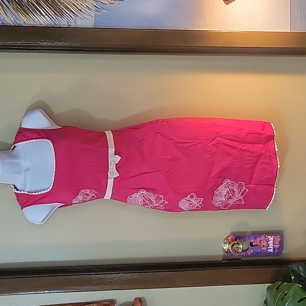 Sourpuss pink Hot to Trot dress Roses Small
